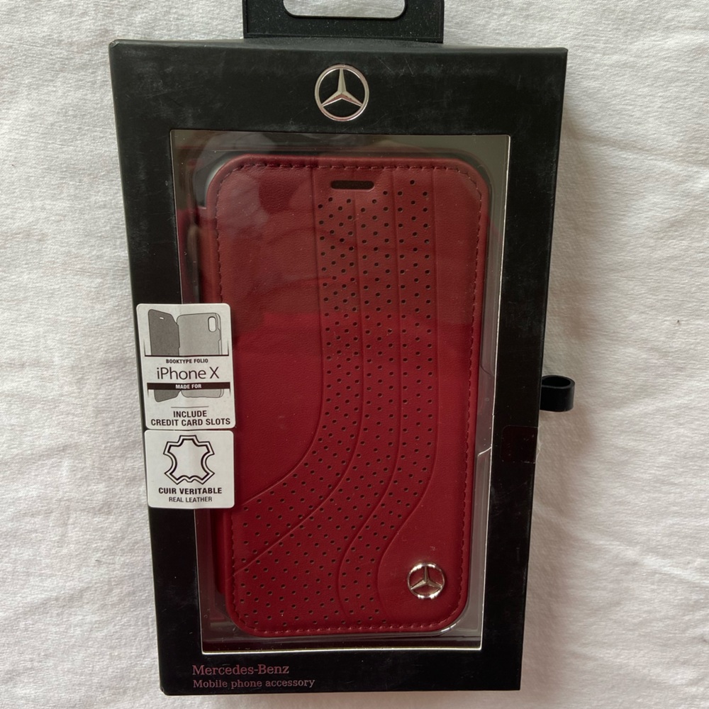 Merceds Benz iPhone X Booktype Folio
